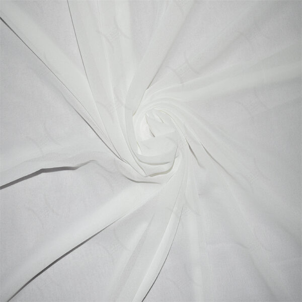 White Georgette hijab