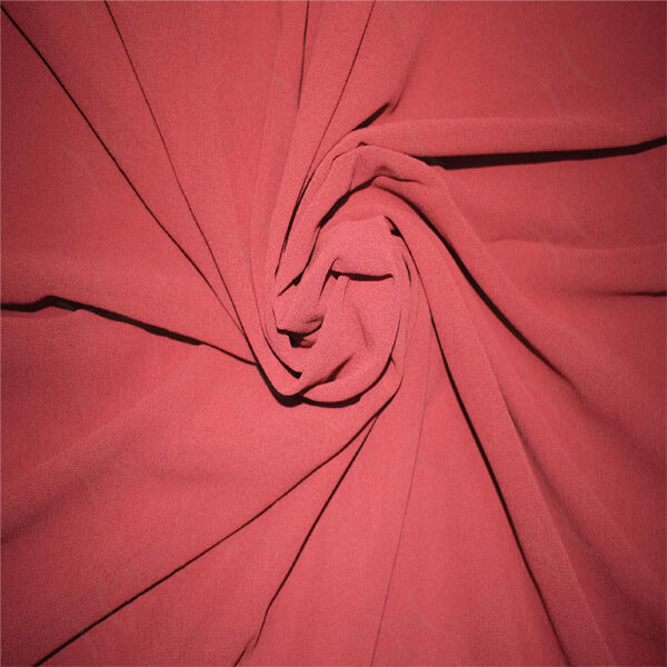 Coral Georgette Hijab