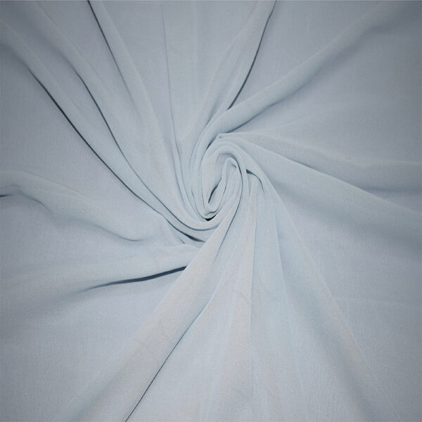 Ice-Blue Georgette Hijab